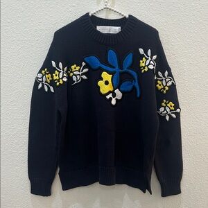 Victoria Beckham Embroidered Sweater XL